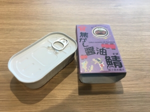 高木商店　焦がし醤油鯖　鯖缶