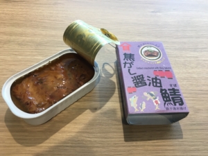 高木商店　焦がし醤油鯖　鯖缶