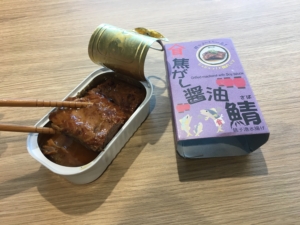 高木商店　焦がし醤油鯖　鯖缶